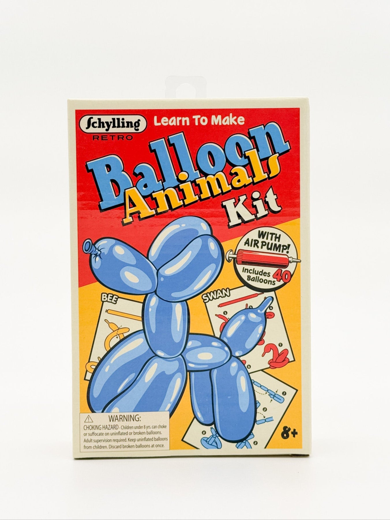 photo of front of balloon animal box