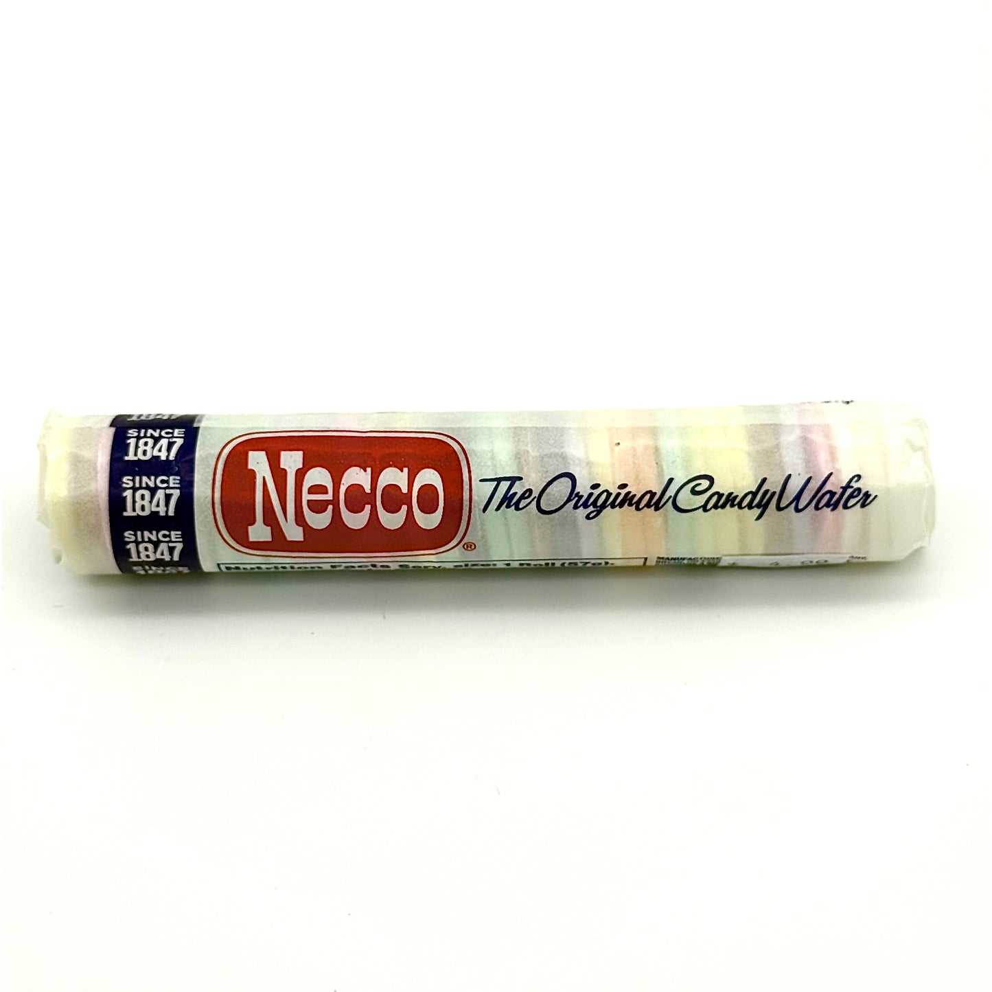 Original Necco Wafers candy roll